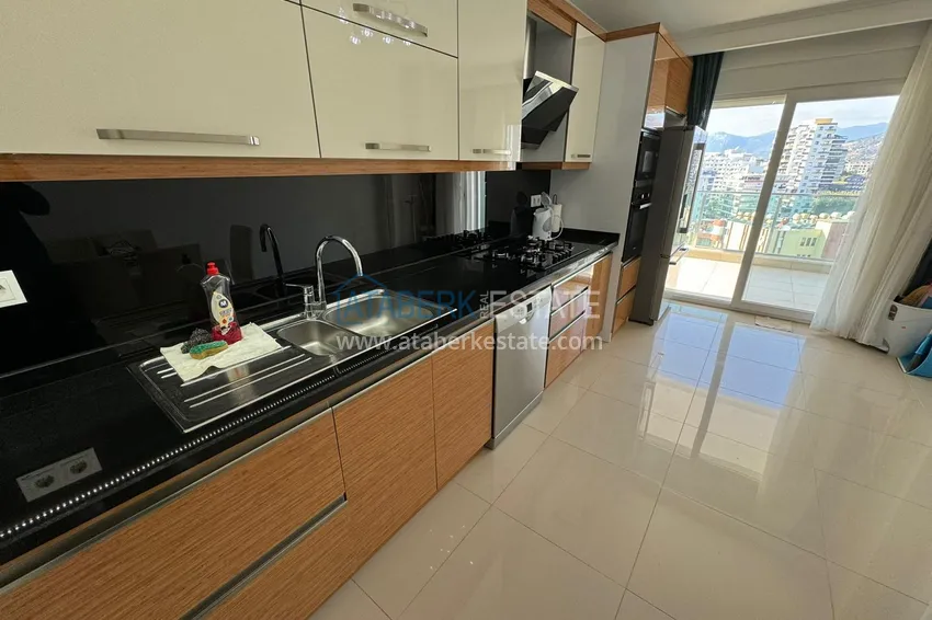 Kupuj  Liniowy apartament pod klucz 3+1 z widokiem na morze - Mahmutlar, Alanya 8 
