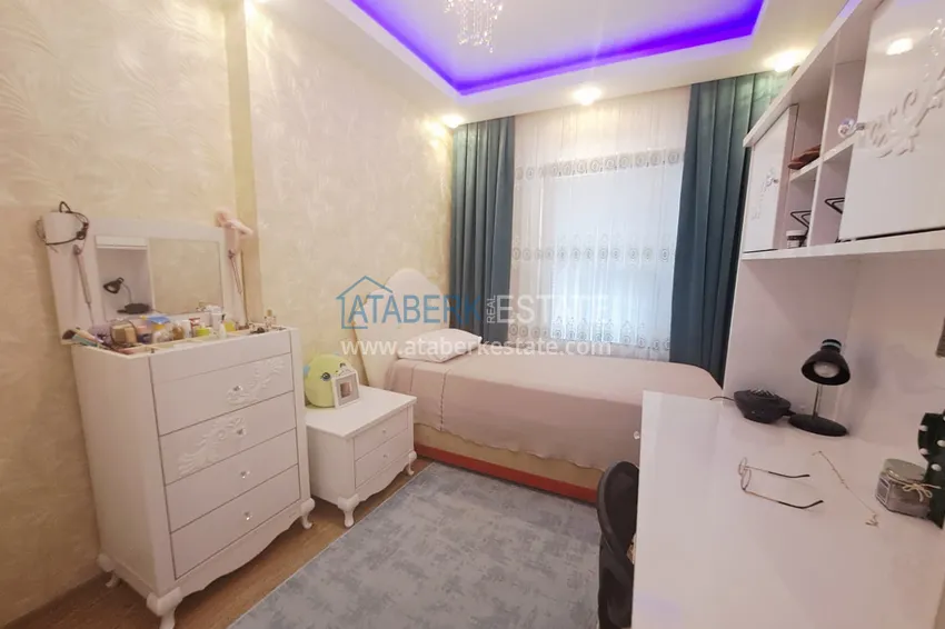 Kupuj  Apartament 2+1 umeblowany od właściciela w rejonie Kleopatry, centrum Alanyi — nadaje się na zezwolenie na pobyt 16 