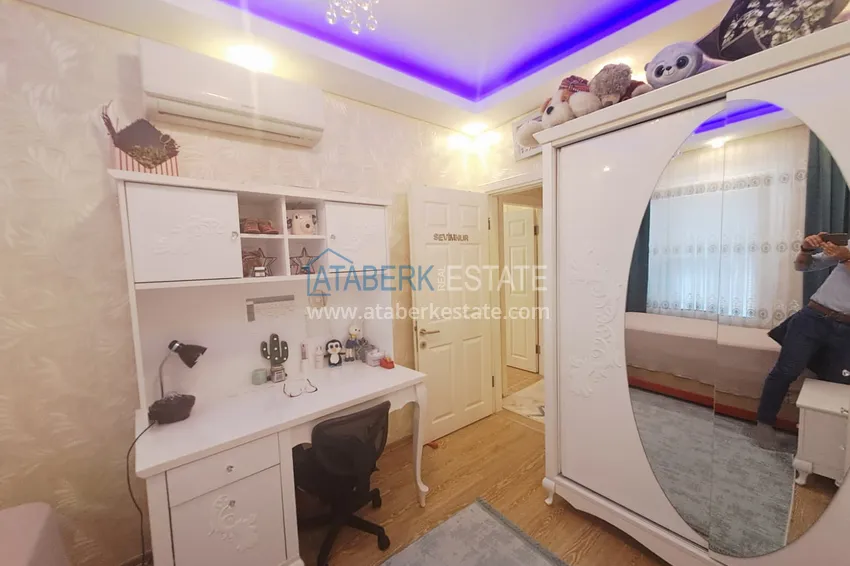 Kupuj  Apartament 2+1 umeblowany od właściciela w rejonie Kleopatry, centrum Alanyi — nadaje się na zezwolenie na pobyt 17 