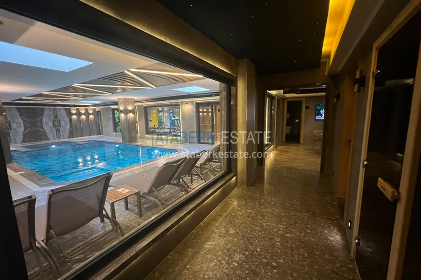Dwupoziomowy penthouse 3+1 z widokiem na morze - Kargicak, Alanya 18 