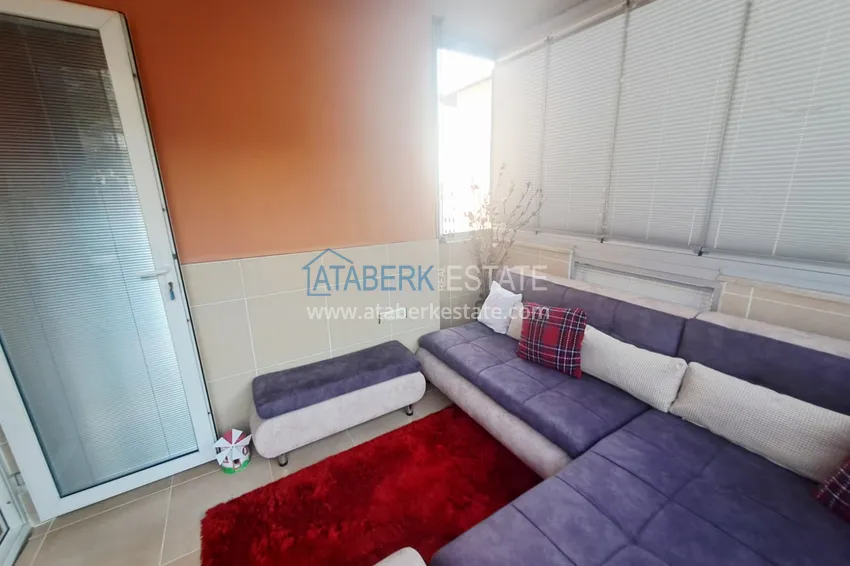 Kupuj  Apartament 2+1 umeblowany od właściciela w rejonie Kleopatry, centrum Alanyi — nadaje się na zezwolenie na pobyt 20 