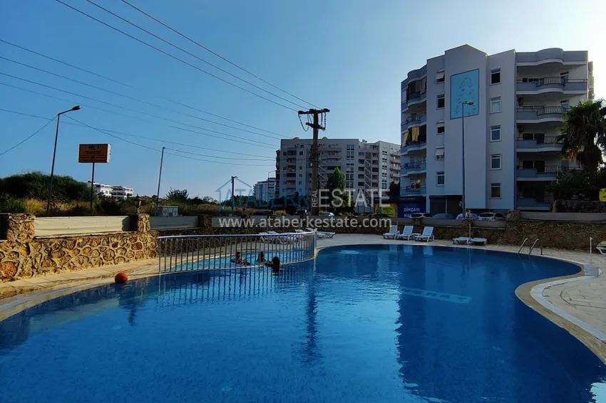 Umeblowane mieszkanie 2+1 z widokiem na morze i górską rzekę Dim-Chay, dzielnica Tosmur — Alanya 3 