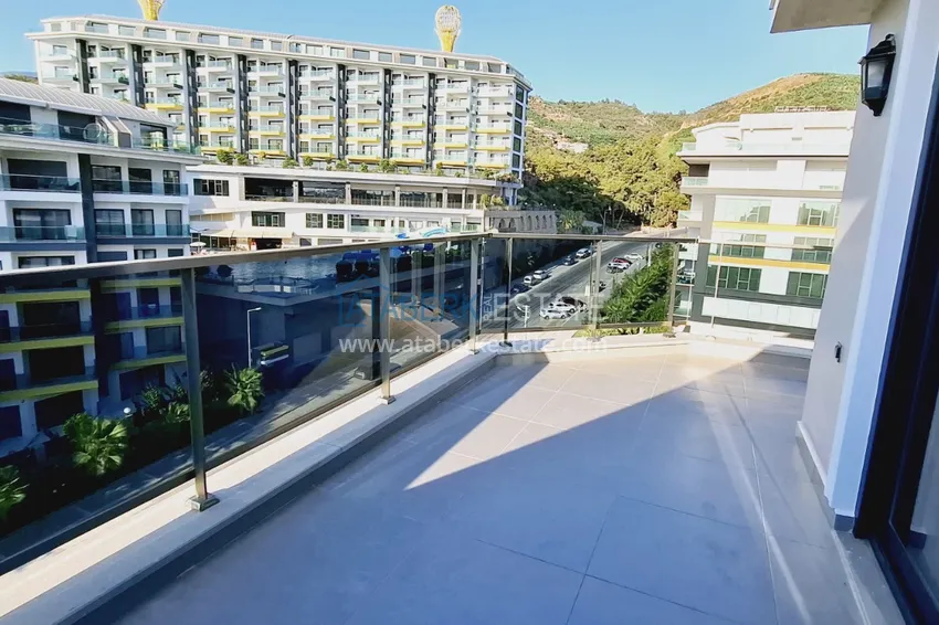 Kupuj  Dwupoziomowy penthouse 3+1 z widokiem na morze - Kargicak, Alanya 32 