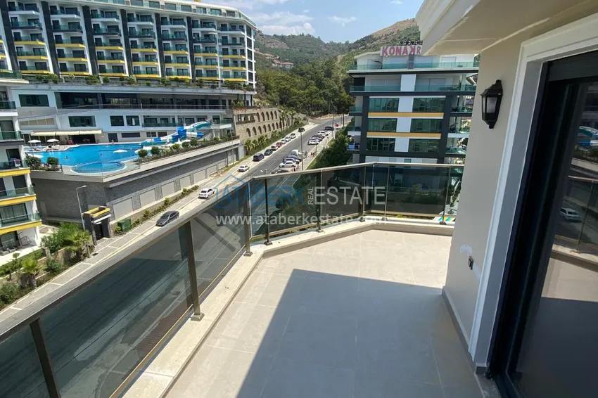 Kupuj  Dwupoziomowy penthouse 3+1 z widokiem na morze - Kargicak, Alanya 39 