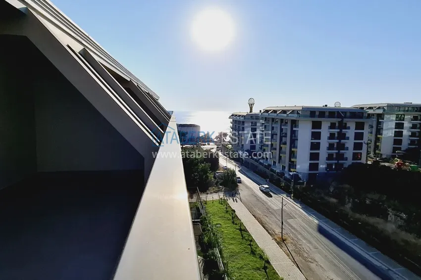 Kupuj  Dwupoziomowy penthouse 3+1 z widokiem na morze - Kargicak, Alanya 41 