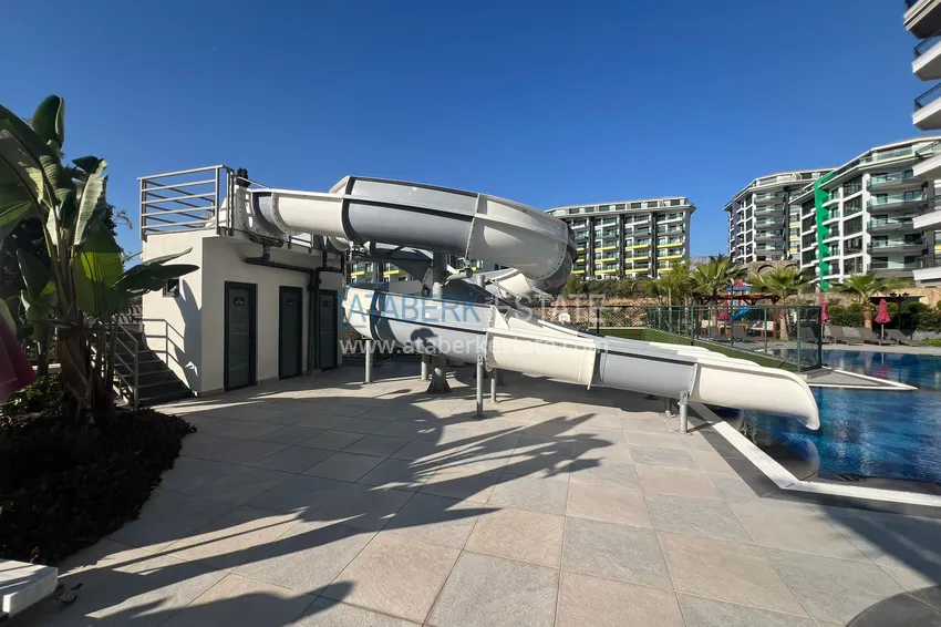 Dwupoziomowy penthouse 3+1 z widokiem na morze - Kargicak, Alanya 6 