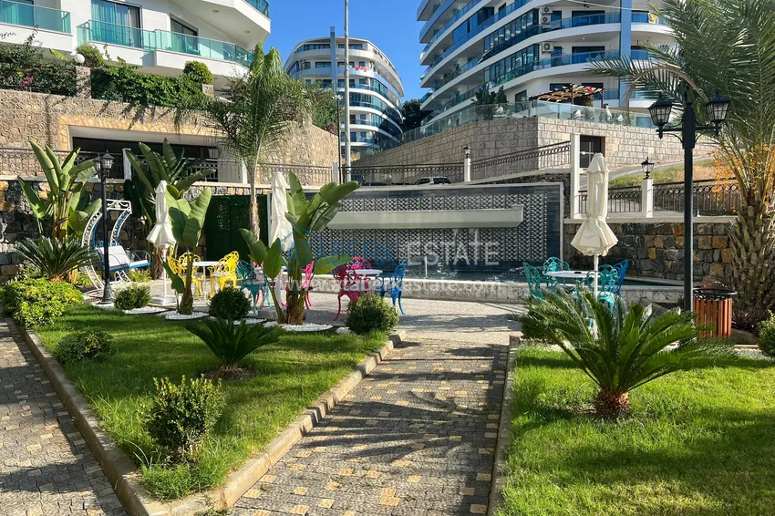 Dwupoziomowy penthouse 3+1 z widokiem na morze - Kargicak, Alanya 7 