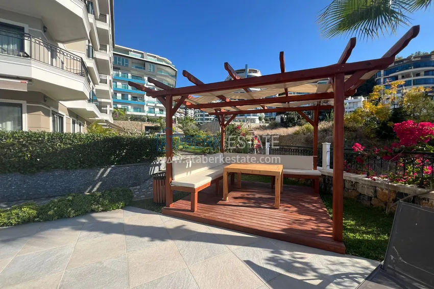 Dwupoziomowy penthouse 3+1 z widokiem na morze - Kargicak, Alanya 9 