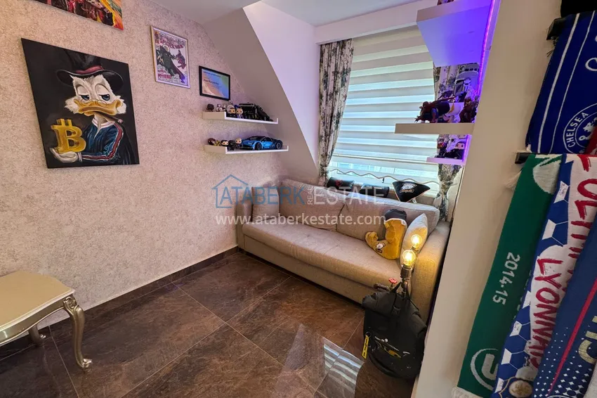 Kupuj  Dwupoziomowy penthouse 4+1 z meblami w luksusowym kompleksie — Mahmutlar, Alanya 13 