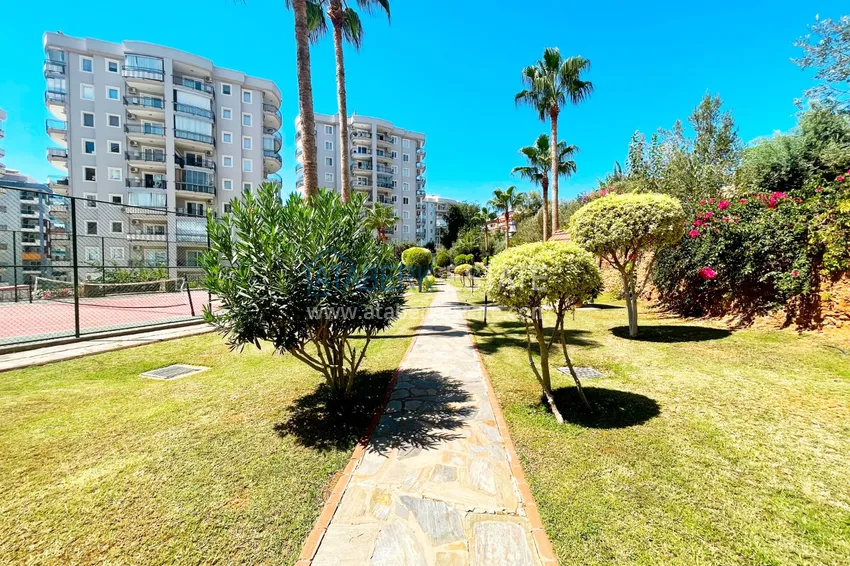 Trzypokojowe umeblowane apartamenty w dzielnicy Tosmur w Alanya. Nieruchomość na zezwolenie na pobyt 14 