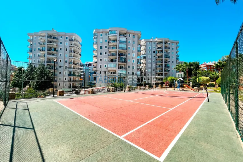 Trzypokojowe umeblowane apartamenty w dzielnicy Tosmur w Alanya. Nieruchomość na zezwolenie na pobyt 15 