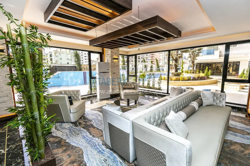 Dwupoziomowy penthouse 4+1 z meblami w luksusowym kompleksie — Mahmutlar, Alanya 17 