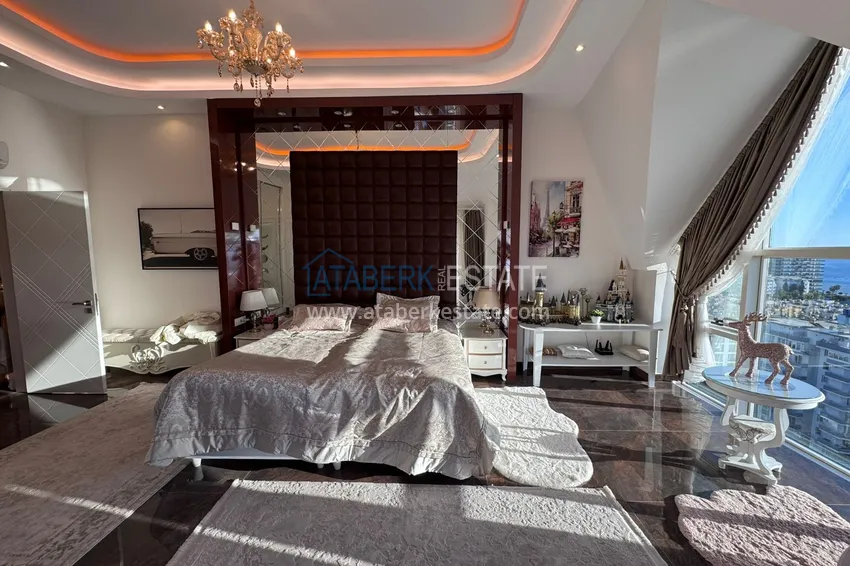Kupuj  Dwupoziomowy penthouse 4+1 z meblami w luksusowym kompleksie — Mahmutlar, Alanya 18 