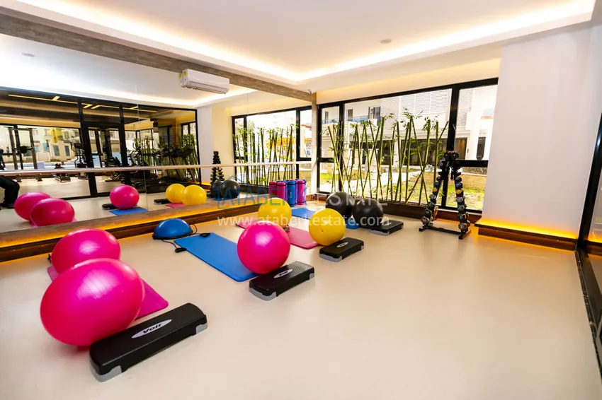 Dwupoziomowy penthouse 4+1 z meblami w luksusowym kompleksie — Mahmutlar, Alanya 20 