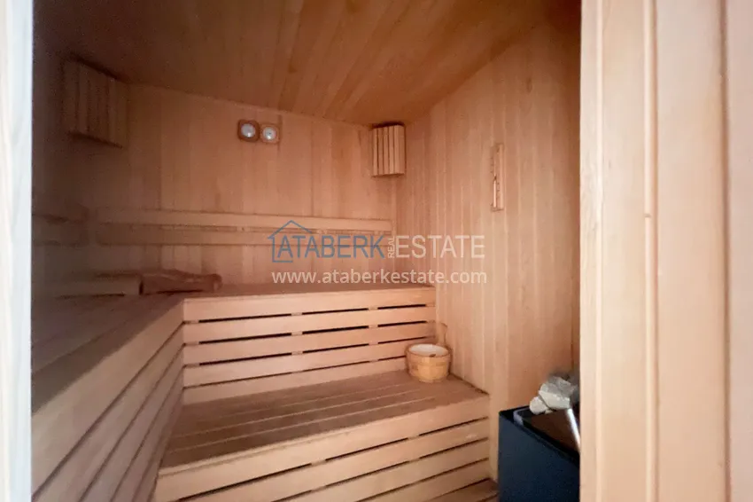 Trzypokojowe umeblowane apartamenty w dzielnicy Tosmur w Alanya. Nieruchomość na zezwolenie na pobyt 23 