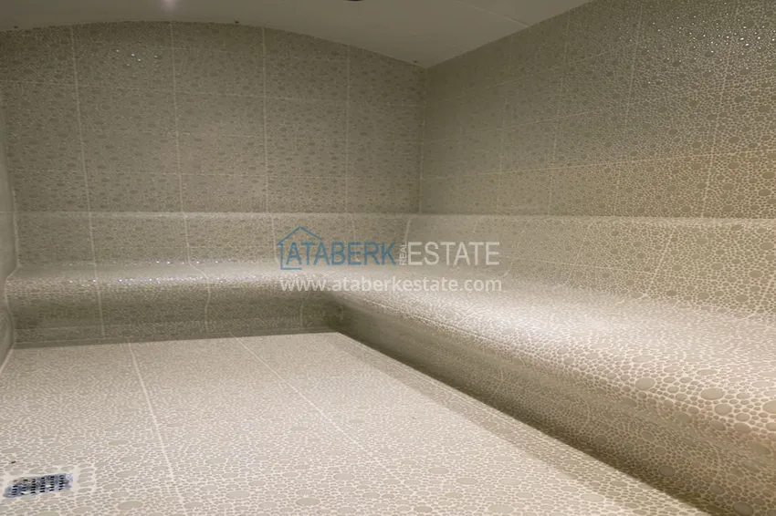 Dwupoziomowy penthouse 4+1 z meblami w luksusowym kompleksie — Mahmutlar, Alanya 25 