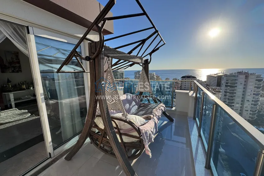 Kupuj  Dwupoziomowy penthouse 4+1 z meblami w luksusowym kompleksie — Mahmutlar, Alanya 32 
