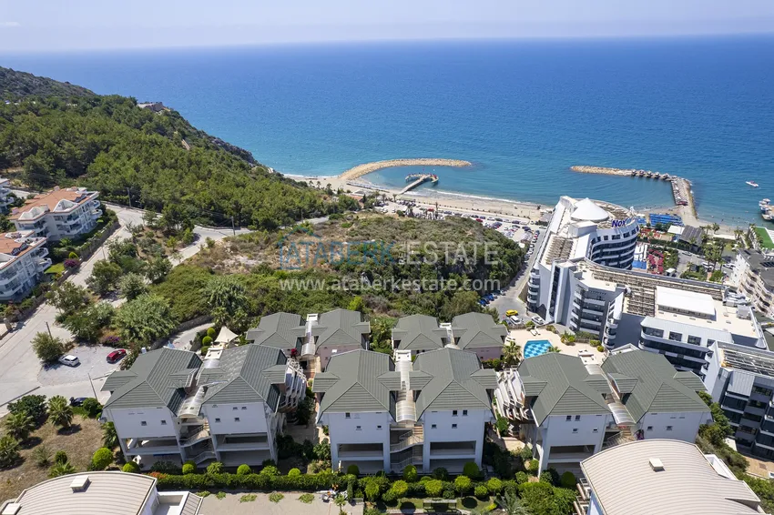 Umeblowany dupleks panoramiczny z pełnym widokiem na morze - Konakli, Alanya 3 