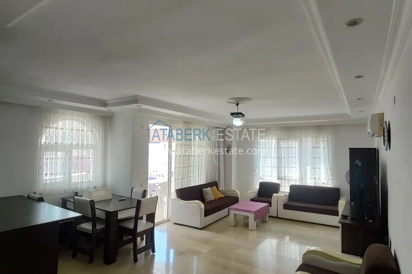 Kupuj  Trzypokojowe umeblowane apartamenty w dzielnicy Tosmur w Alanya. Nieruchomość na zezwolenie na pobyt 5 