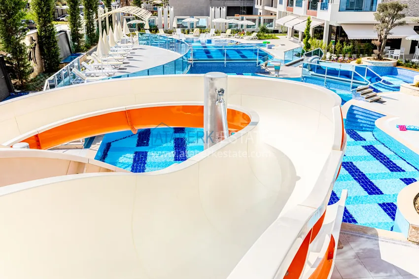 Dwupoziomowy penthouse 4+1 z meblami w luksusowym kompleksie — Mahmutlar, Alanya 5 