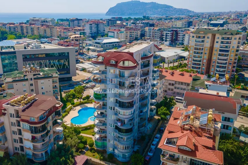 Trzypokojowe mieszkanie z meblami w Alanyi, dzielnica Cikcilli  6 