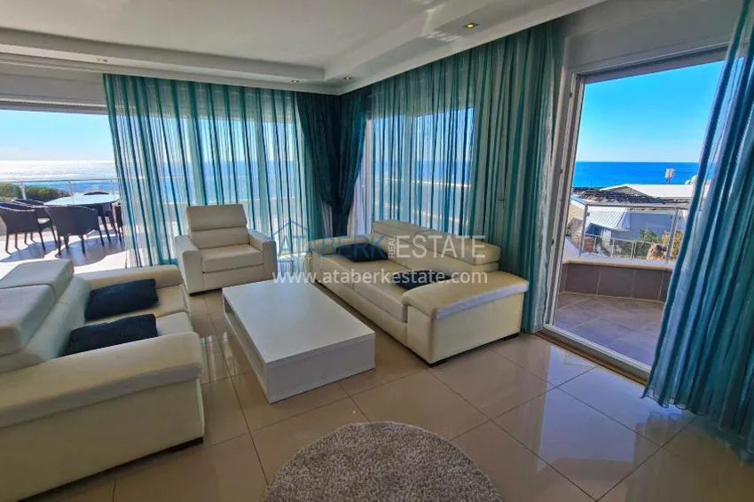 Kupuj  Umeblowany dupleks panoramiczny z pełnym widokiem na morze - Konakli, Alanya 7 