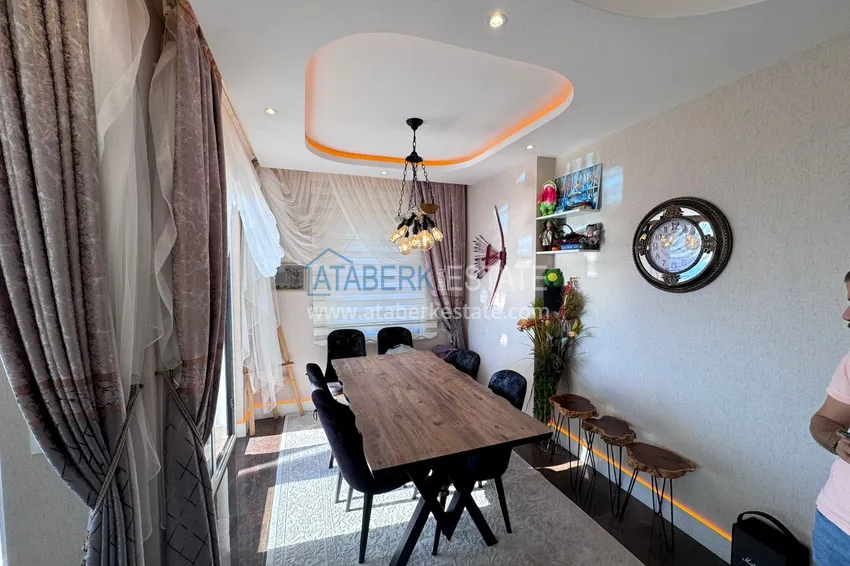 Kupuj  Dwupoziomowy penthouse 4+1 z meblami w luksusowym kompleksie — Mahmutlar, Alanya 7 