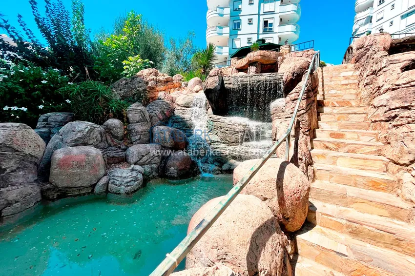 Trzypokojowe umeblowane apartamenty w dzielnicy Tosmur w Alanya. Nieruchomość na zezwolenie na pobyt 9 
