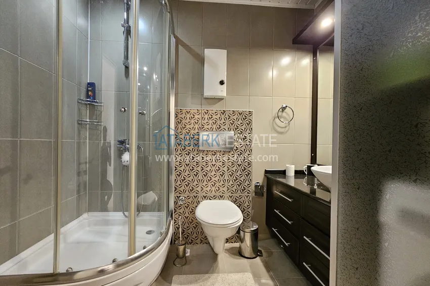 Kupuj  Apartament 2+1 z meblami i widokiem na morze w rejonie Kestel - pierwszy przybrzeżny, odpowiedni dla obywatelstwa 13 