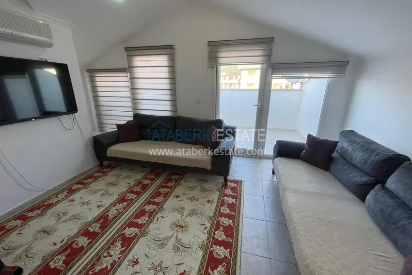 Kupuj  Dwupoziomowy penthouse 3+1 w Oba, Alanya. Nadaje się do zezwoleń na obywatelstwo i pobyt 12 