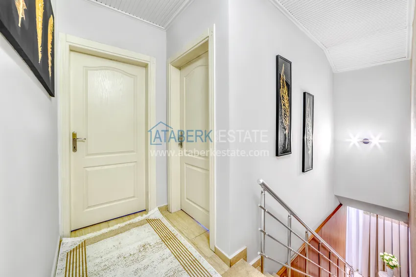Kupuj  Duplex 4+1 w Alanyi, dzielnica Oba - z designerskim wnętrzem, odpowiednim na zezwolenie na pobyt 26 