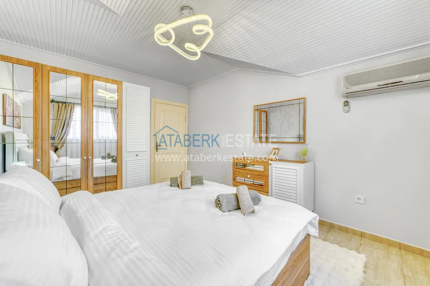 Kupuj  Duplex 4+1 w Alanyi, dzielnica Oba - z designerskim wnętrzem, odpowiednim na zezwolenie na pobyt 31 