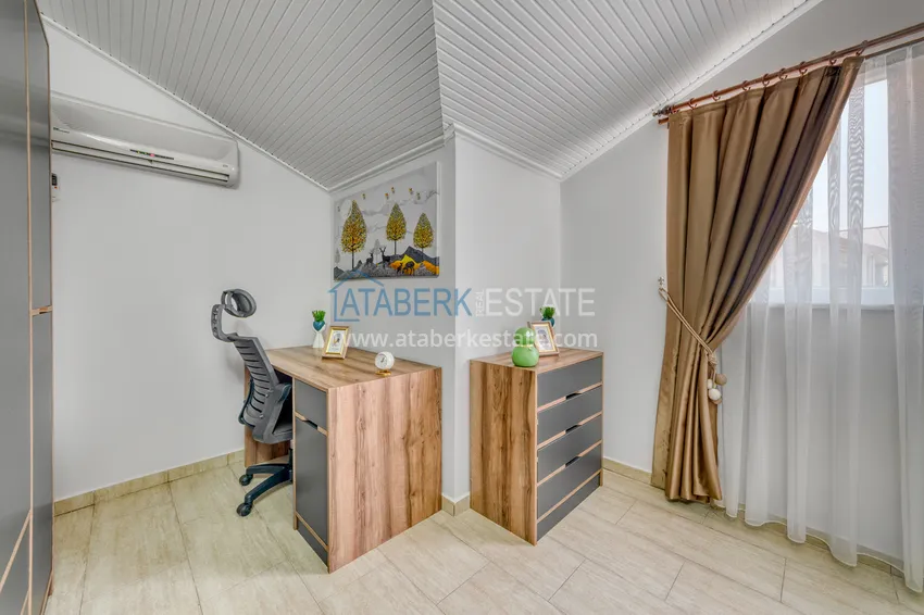 Kupuj  Duplex 4+1 w Alanyi, dzielnica Oba - z designerskim wnętrzem, odpowiednim na zezwolenie na pobyt 37 