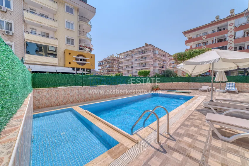 Duplex 4+1 w Alanyi, dzielnica Oba - z designerskim wnętrzem, odpowiednim na zezwolenie na pobyt 5 