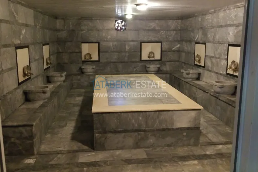Nowo umeblowane trzypokojowe mieszkanie po remoncie w kompleksie mieszkalnym nad rzeką, Kestel, Alanya 12 