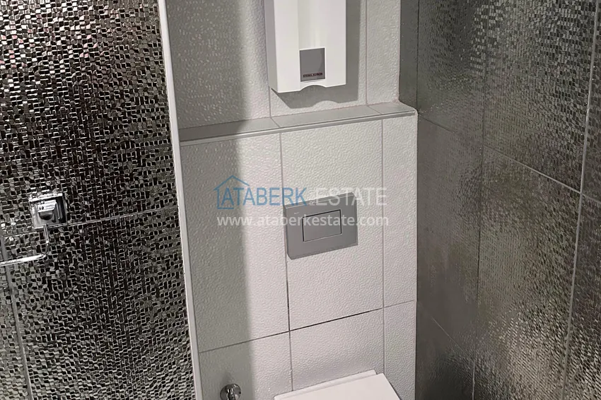 Kupuj  Nowo umeblowane trzypokojowe mieszkanie po remoncie w kompleksie mieszkalnym nad rzeką, Kestel, Alanya 15 