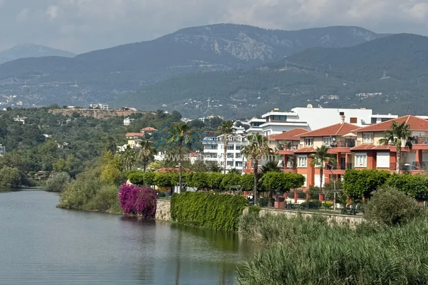 Nowo umeblowane trzypokojowe mieszkanie po remoncie w kompleksie mieszkalnym nad rzeką, Kestel, Alanya 21 