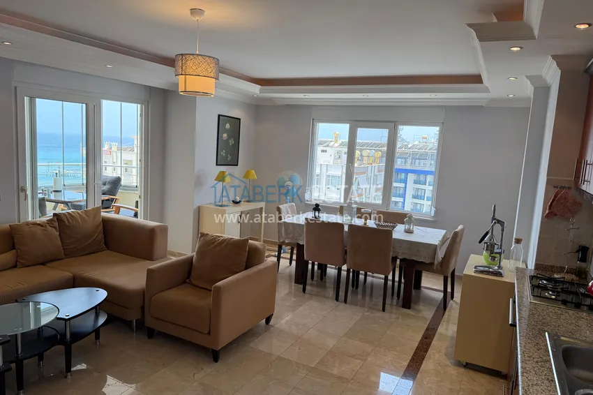 Kupuj  Umeblowane apartamenty 2+1 z widokiem na morze przy plaży - Alanya, Tosmur 4 
