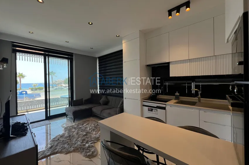 Kupuj  Apartament pod klucz 1+1 z widokiem na morze przy plaży — Alanya, Kestel 3 