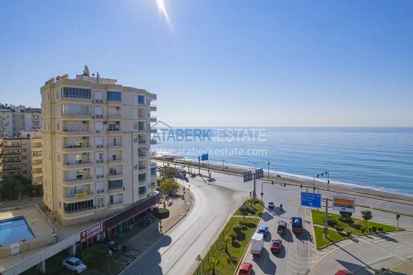 Umeblowane apartamenty 2+1 z widokiem na morze przy plaży - Alanya, Tosmur 4 