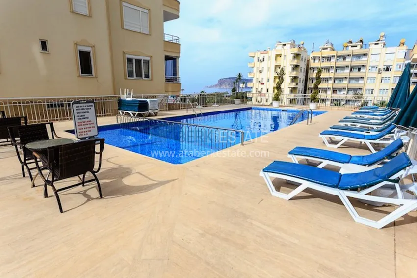 Umeblowane apartamenty 2+1 z widokiem na morze przy plaży - Alanya, Tosmur 5 