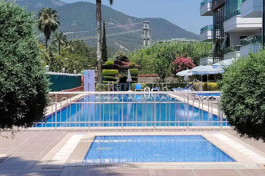 Nowo umeblowane trzypokojowe mieszkanie po remoncie w kompleksie mieszkalnym nad rzeką, Kestel, Alanya 5 