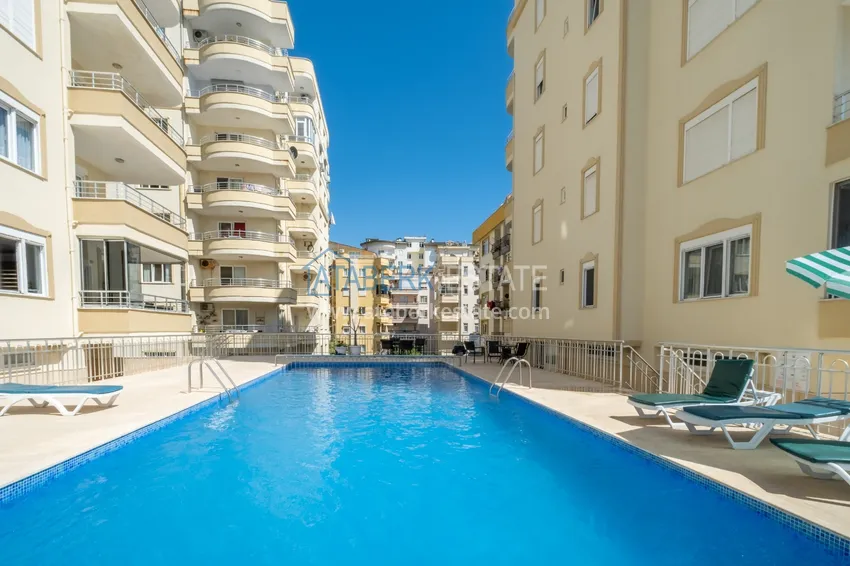 Umeblowane apartamenty 2+1 z widokiem na morze przy plaży - Alanya, Tosmur 6 