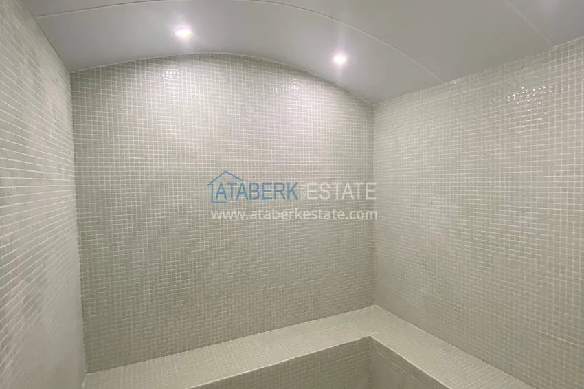 Apartament pod klucz 1+1 z widokiem na morze przy plaży — Alanya, Kestel 7 