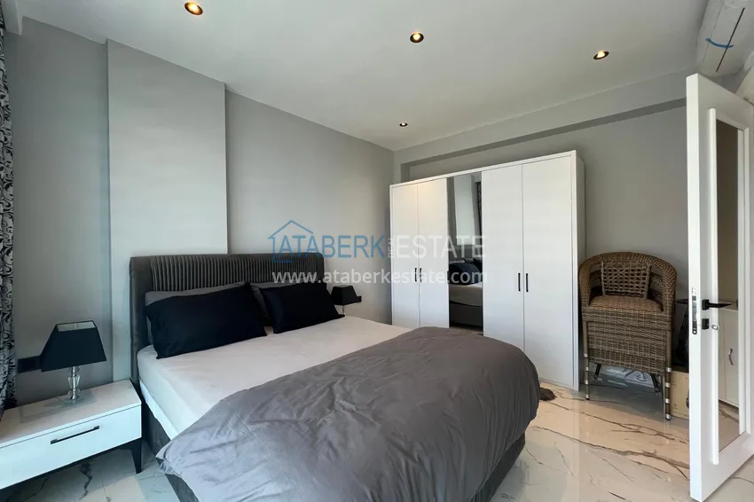 Kupuj  Apartament pod klucz 1+1 z widokiem na morze przy plaży — Alanya, Kestel 6 