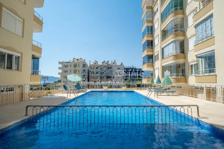 Umeblowane apartamenty 2+1 z widokiem na morze przy plaży - Alanya, Tosmur 7 