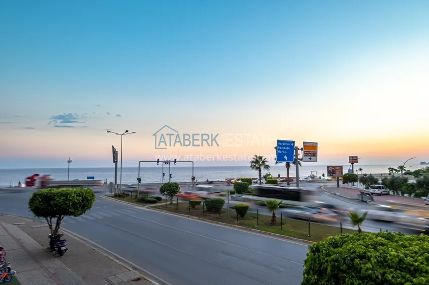Umeblowane apartamenty 2+1 z widokiem na morze przy plaży - Alanya, Tosmur 8 