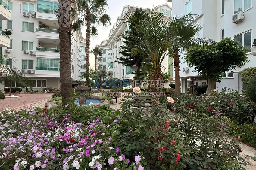 Nowo umeblowane trzypokojowe mieszkanie po remoncie w kompleksie mieszkalnym nad rzeką, Kestel, Alanya 9 