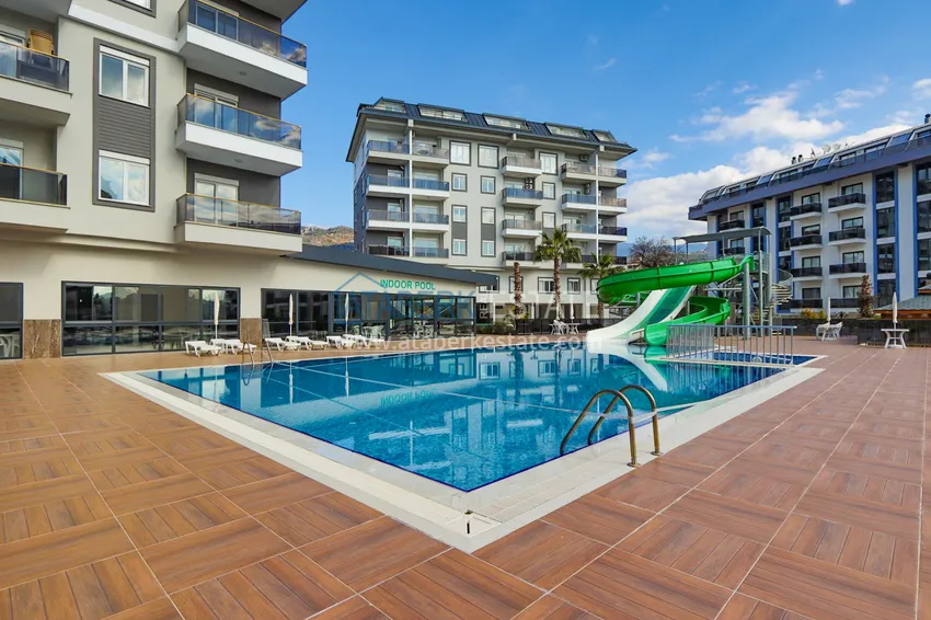 2+1 duplex z meblami w nowoczesnym kompleksie mieszkalnym - Upper Oba, Alanya. Nadaje się do uzyskania zezwolenia na pobyt 10 