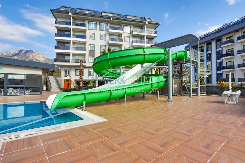 2+1 duplex z meblami w nowoczesnym kompleksie mieszkalnym - Upper Oba, Alanya. Nadaje się do uzyskania zezwolenia na pobyt 11 